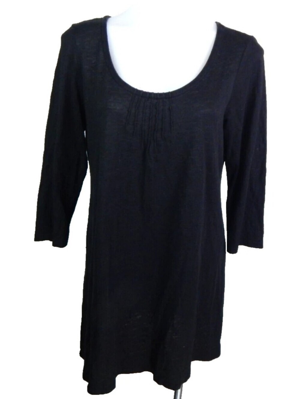 Eileen Fisher Linen Knit Tunic Top